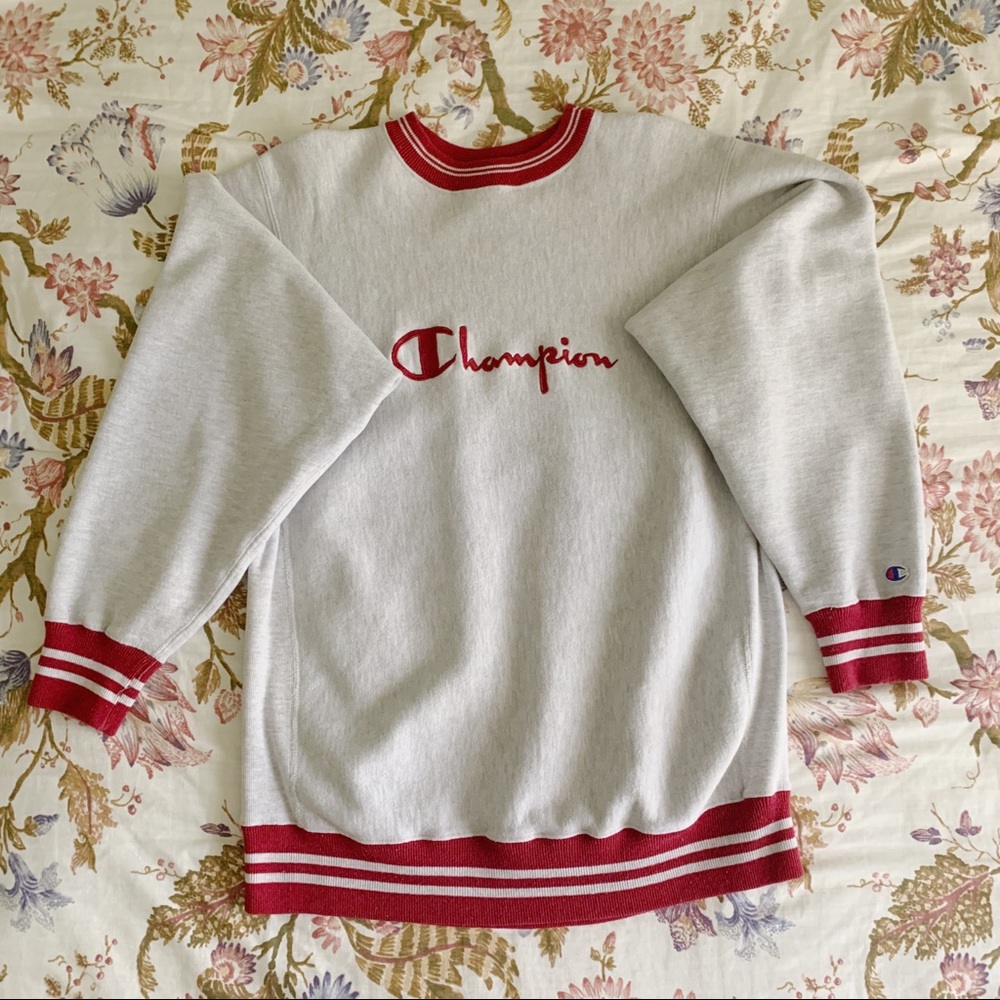 BRAND NEW!!! Champion Trim Crew Vintage Sweatshirt